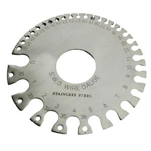 Jauge circulaire de haute qualité en aluminium pour la fabrication de bijoux, vente en gros au prix le plus bas, meilleur produit pour la fabrication de bijoux - Product Image 1