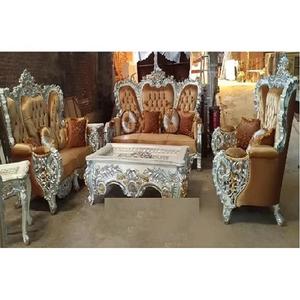 Juego de Sofás de Madera de Teca de Lujo Profesional Moderno con Diseño Duradero para Decoración del Hogar, Disponible al por Mayor - Product Image 1