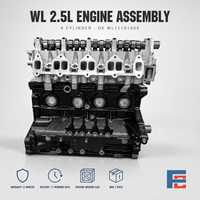 Moteur diesel 4 cylindres WL WL-T 2.5L neuf, bloc moteur nu pour Mazda BT50 B2500 MPV pour Ford Ranger Courier