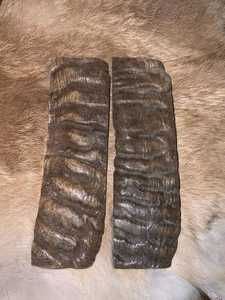 Cuchillo de acero inoxidable personalizable hecho a mano de La India Artesanía natural con escamas de cuerno de búfalo de agua y material de hueso - Product Image 3