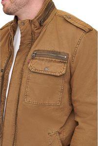 Chaqueta Vaquera de Mezclilla para Hombre, Venta Caliente, Hecha en China, al por Mayor, Corte Ajustado, Lavada, Personalizada, con Cuello Alto - Product Image 2