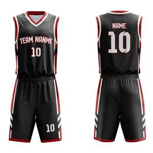 Ensemble d'uniformes de basket-ball Uniforme de basket-ball d'impression par sublimation de qualité supérieure pour adultes - Product Image 5