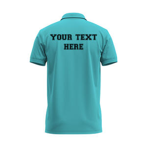 Custom High Quality Casual Men's Polo Shirts Short Sleeve Quick Dry Shrink Proof Front <b>Screen</b> Printed Solid Design OEM ODM - Product Image 2