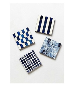 Posavasos decorativos hechos a mano, posavasos con incrustaciones de hueso Natural de primera calidad, precio barato, venta al por mayor - Product Image 4