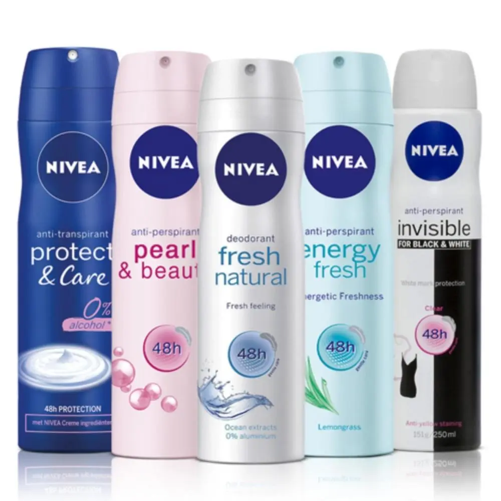 Nivea Men สเปรย์ระงับกลิ่นกายสด48ชั่วโมง150มล.