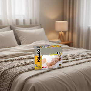 Couverture de lit en laine carrée Ardes KALEO Beige, couverture chauffante électrique modèle ARTK83 - Product Image 3