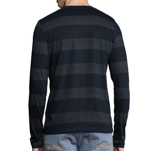 T-shirt de haute qualité pour hommes, manches longues, vêtements de sport personnalisés, t-shirts en coton et polyester, manches longues allongées, t-shirt OEM, taille - Product Image 2