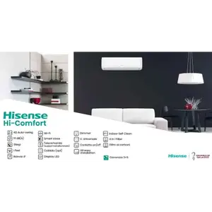 Aire Acondicionado Hisense Hi Comfort Wi-Fi Dual Split de 8001-10000 BTU, Modelo Eléctrico de Ahorro de Energía 3AMW62U4RJC R-32 A++ Inverter - Product Image 3