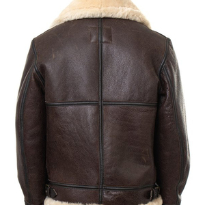 Chaqueta de Cuero de Oveja de Diseño Personalizado, Estilo Vintage 2025, Abrigo de Cuero de Moda para Hombre, Ropa Exterior de Piel de Oveja para Unisex - Product Image 3