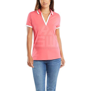 Camiseta Polo Clásica para Mujer, Corte Casual, Manga Corta, Diseño de Cuello, Tela Suave, Uso Diario, Oficina, Verano - Product Image 3