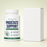 Capsules de soutien de la prostate OEM ODM en vrac, marque privée, 60 capsules végétales pour les marques