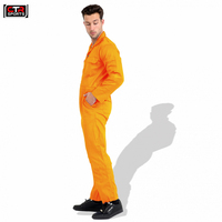 Combinaisons de travail antistatiques imperméables en coton de haute qualité, taille plus, uniforme de sécurité pour les travailleurs du bâtiment