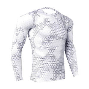 Traje de Compresión Ligero de 2 Piezas para Hombre, Transpirable, de Secado Rápido, Nailon/Poliéster, Ropa Deportiva para Yoga - Product Image 3