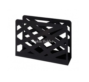 Soporte de tejido de hierro de diseño de tendencia, servilletero de tamaño y forma personalizados de calidad Superior de Home Arts - Product Image 2