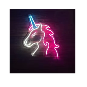 Letrero Decorativo LED de Neón con Forma de Unicornio 4x3, Multicolor, Control por Bluetooth/WiFi para Dormitorio, Habitación Infantil, Empresas de Automóviles - Product Image 3