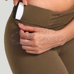 Legging pour femme, produit tendance, meilleur fournisseur, tissu confortable, respirant, doux, nouvelle arrivée, logo personnalisé - Product Image 6