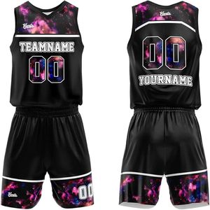 Personnalisez votre propre maillot de basket-ball, uniforme d'équipe, maillot pour hommes, femmes, adultes, jeunes, avec nom, numéro et logo imprimés - Product Image 5