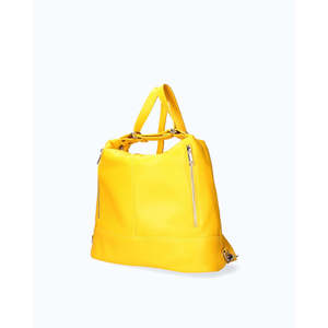 Bolso de Mano y Mochila de Cuero Genuino - Hecho en Italia - Art. 24018 - Product Image 4