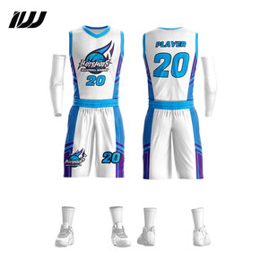 Vêtements de sport en gros, uniforme de basket-ball, design personnalisé, respirant, léger, uniforme de basket-ball - Product Image 2