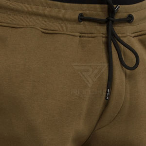 กางเกงขายาวผ้าฝ้าย100% สำหรับผู้ชายกางเกงลำลองทรงตรงสำหรับผู้ใหญ่บริการออกแบบโลโก้ได้ตามต้องการ - Product Image 6