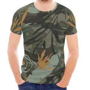 T-shirt de sport à séchage rapide en polyester 100% pour hommes ODM Design personnalisé Impression par sublimation Transfert de chaleur Logo Collection 'Wak Print' - Product Image 1