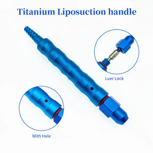Ensemble de liposuccion en acier inoxydable de haute qualité composants réutilisables serrures manuelles pince à bouchon de seringue pour usage hospitalier (CE - Product Image 3