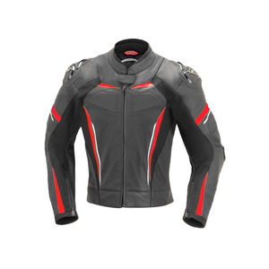 Traje de Motociclismo de Cuero Genuino para Hombre, Transpirable, Impermeable, Cortavientos, de Manga Larga, para Todas las Estaciones 2025 - Product Image 1
