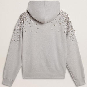 Sudadera con Capucha para Mujer, Tejido Suave, Ajuste Cómodo, Logotipo Personalizado, Cordones, Ropa Casual, Estilo Urbano y Estilo de Vida Activo Diario - Product Image 2