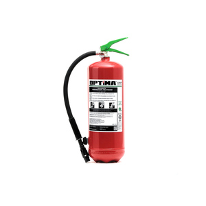 Extincteur à poudre sèche EMME ANTINCENDIO de haute qualité, 6 litres, Green Wave, en aluminium, fabriqué en Italie, modèle 22066-700 EN 3/EN 1866 - Product Image 4