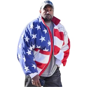 เสื้อแจ็กเก็ตบอมเบอร์สำหรับผู้ชายผ้าซาตินและผ้าใบแบบรูดซิปสำหรับฤดูหนาว - Product Image 1