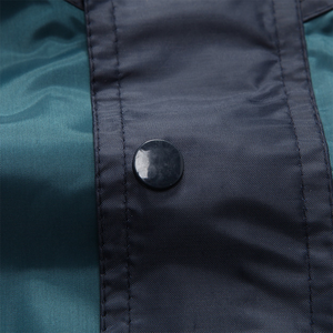 Combinaison de pluie imperméable pour homme avec 2 pièces, vêtements de pluie légers, combinaison de pluie pour la pêche, le camping, en vente, protection surdimensionnée à capuche - Product Image 5