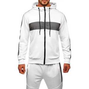 Private Label Otoño Invierno 2 piezas algodón pulóver Sudadera con capucha y pantalones de chándal Casual de talla grande chándal Casual conjuntos de chándal - Product Image 1