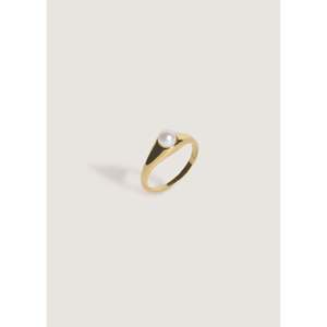Bague signet en perle - Bagues en perle élégantes et luxueuses - Product Image 3