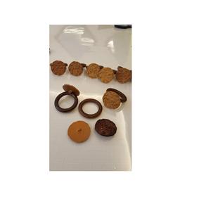 Porte-serviettes de canne pour cadeau artisanat fait à la main nouveaux anneaux de serviette en rotin de conception personnaliser l'emballage - Product Image 1