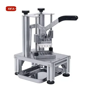 Multifunctional vegetable cutter, multi-purpose, hands-free cutting, dicing and slicing machine