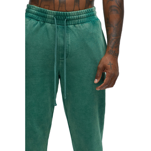 Pantalon de jogging décontracté léger de style 2025, jambe droite, 100% coton, logo personnalisé pour homme, fermeture à cordon - Product Image 4