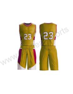 Ensemble d'uniformes de basket-ball personnalisés Maillot et short respirants pour athlètes grande taille pour événements sportifs scolaires - Product Image 1