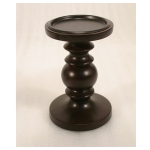 <b>Large</b> Size Solid Wood Pillar <b>Candle</b> Holder for Home Living Room Table Top Decoration Use Handcrafted Solid Wood Pillar Holder - Product Image 5