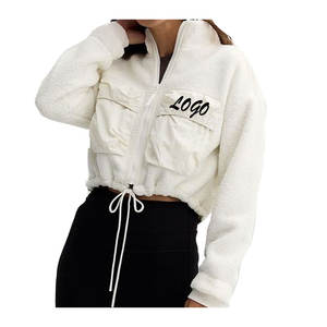 Wholesale High Quality Pakistan Made Design Winter Wear Full Sleeves OEM ODM Light Weight <b>Women</b> <b>Sherpa</b> Sheep Skin Breathable - Product Image 2