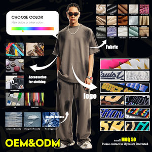 Sweat-shirt 2 pièces décontracté sportif pour hommes hiver/automne sweat à capuche imprimé vente en gros de survêtements de sport de haute qualité - Product Image 3