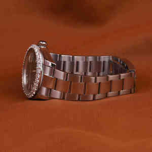 Reloj de Lujo para Hombre, Estilo Hip Hop, Correa de Cuero, Resistente al Agua, Esfera Analógica, Cristal, Edición Limitada, Diamante Moissanita - Product Image 3
