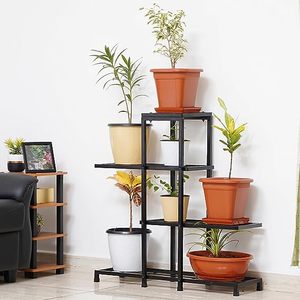 Top Selling Metal Black Frame Flower Planter Stand For Living Room Indoor Garden Home in Best Price - Product Image 6