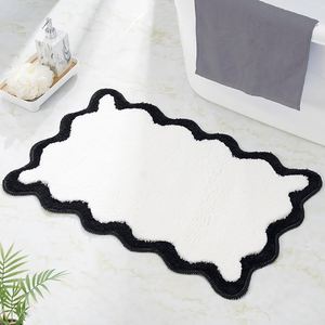 Alfombrilla de baño de algodón de alta calidad de diseño moderno, precio de patrón sólido, alfombrillas de baño para uso en el baño - Product Image 4