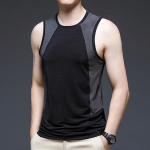 Quick Dry Ice <b>Silk</b> <b>Sleeveless</b> Sports Vest Breathable Fitness Tank <b>Top</b> - Product Image 4