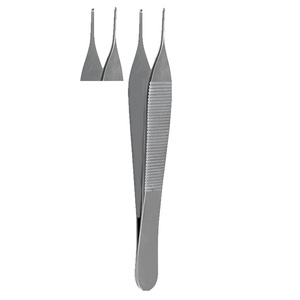 Venta al por mayor Mini Adson pinzas de disección 1X2 dientes Cruz dentada quirúrgica de acero inoxidable conjunto de instrumentos médicos de potencia Manual - Product Image 2