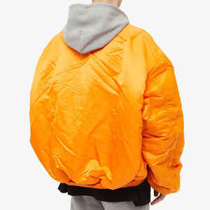 Collection Hiver Outdoor Windproof Street Wear Stand Collar Bomber Jacket for Men Best Quality Long Sleeves - Product Image 4