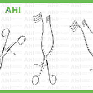 Retractor Autoestático Adson de 20 cm, Instrumentos Médicos Reutilizables Manuales de Acero Inoxidable Ortopédico Quirúrgico con Certificación CE - Product Image 3