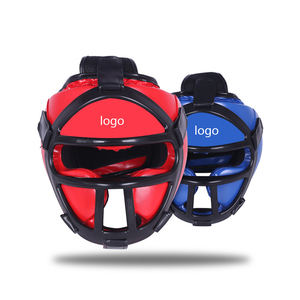 Casco protector de cabeza de boxeo de alta calidad para Unisex Top Trending cuero genuino hecho protector de cabeza de boxeo mejor ropa deportiva al por mayor - Product Image 2