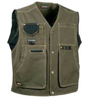 Veste en cuir Paisley toutes saisons de haute qualité Soft Touch imperméable coton Denim hommes grande taille gilets gilets pour extérieur