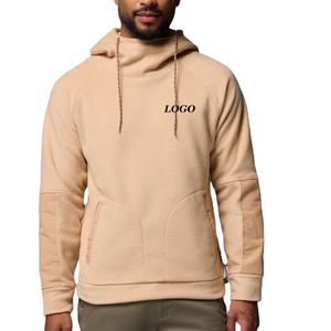 Sweat à capuche pour homme, design tendance avec cordon de serrage et capuche, vêtement décontracté pour les acheteurs en gros, avec logo personnalisé et poche, pas cher 2026 - Product Image 1